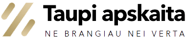 Taupi apskaita